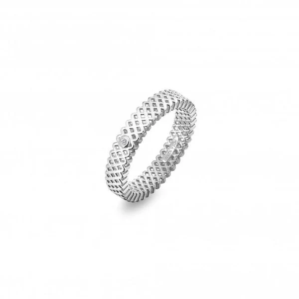 Hot Diamonds
Silver Quest Filigree Ring - Image 3
