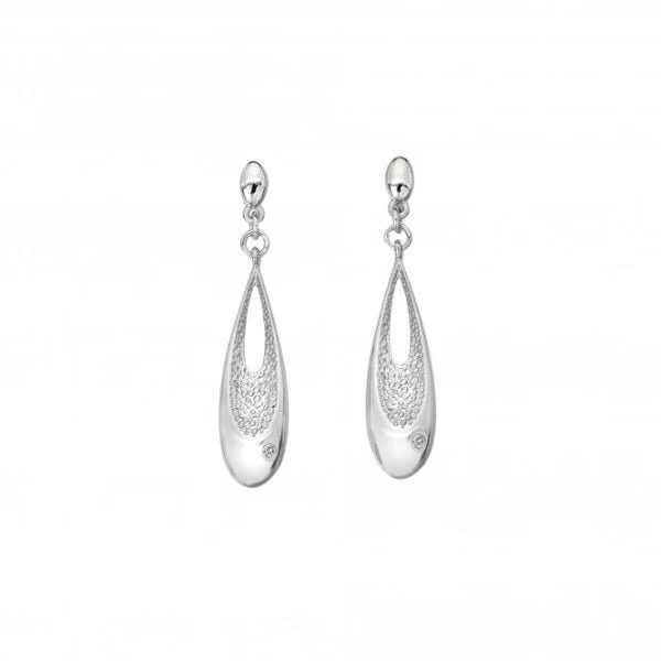 Hot Diamonds
Silver Quest Teardrop Earrings - Image 3