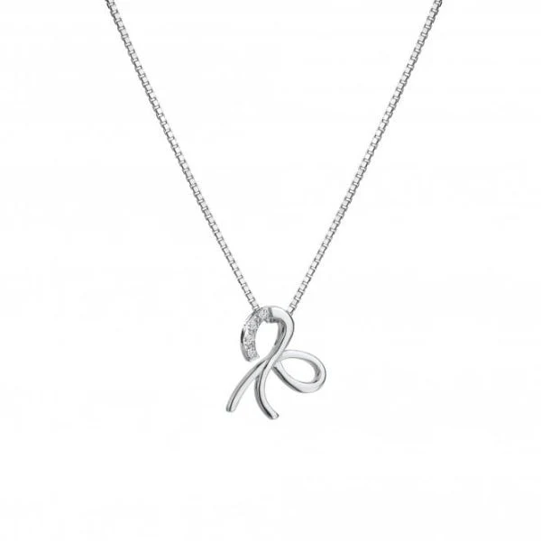 Hot Diamonds
Silver Ribbon Pendant - Image 4