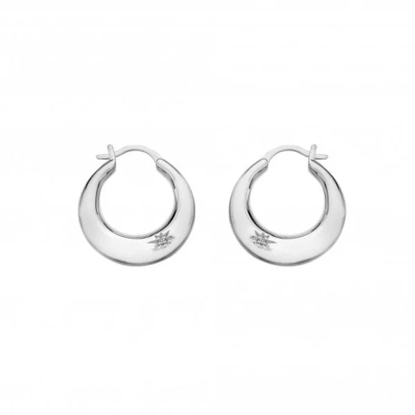 Hot Diamonds
Silver Soul Statement Earrings - Image 3