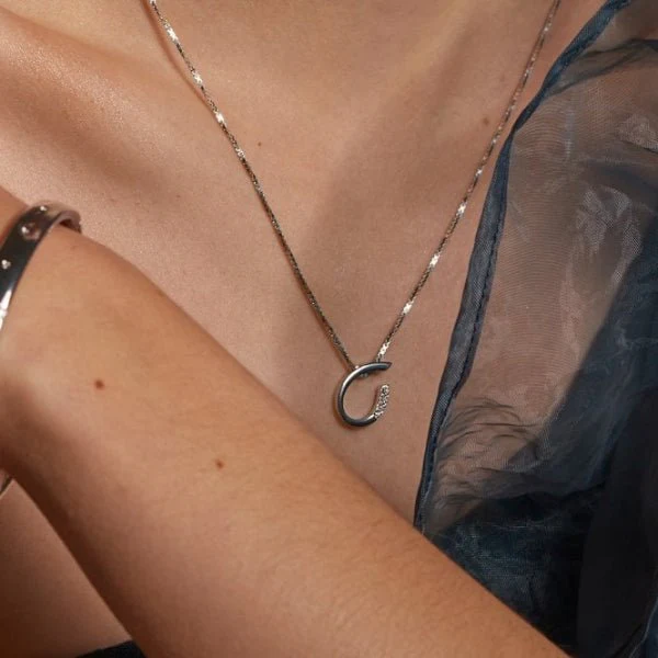 Hot Diamonds 
Silver Teardrop Pendant - Image 3