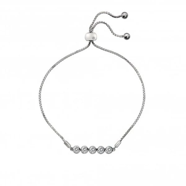 Hot Diamonds
Silver Tender White Topaz Bracelet - Image 3