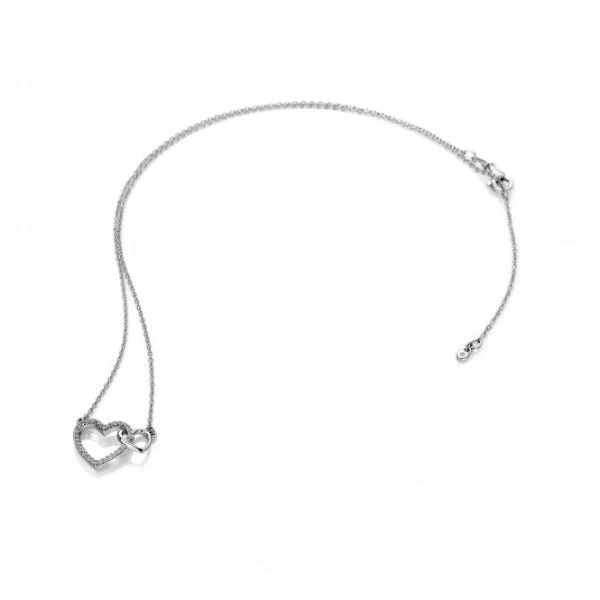 Hot Diamonds
Silver Togetherness Open Heart Pendant