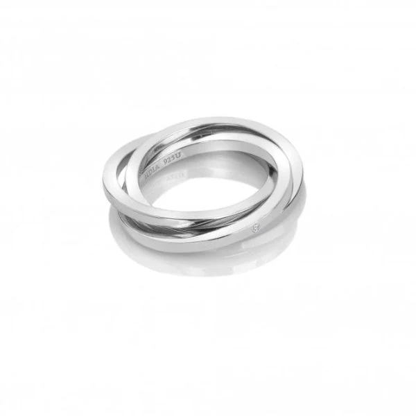 Hot Diamonds
Silver Trio Ring