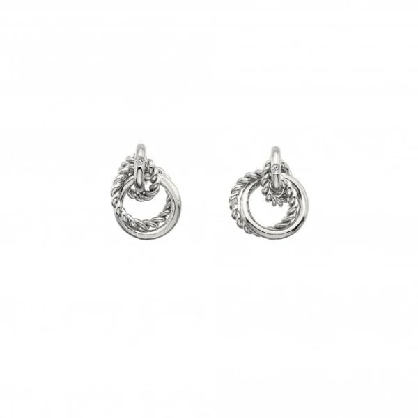 Hot Diamonds
Silver Unity Circle Earrings - Image 3