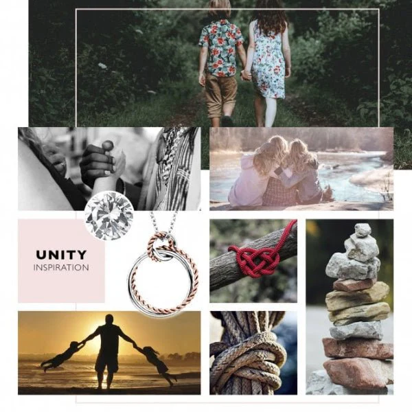 Hot Diamonds 
Silver Unity Ring - Image 4