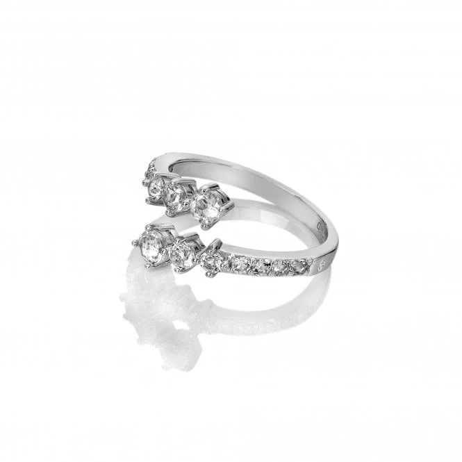 Hot Diamonds Silver Tender Topaz Ring - Image 2