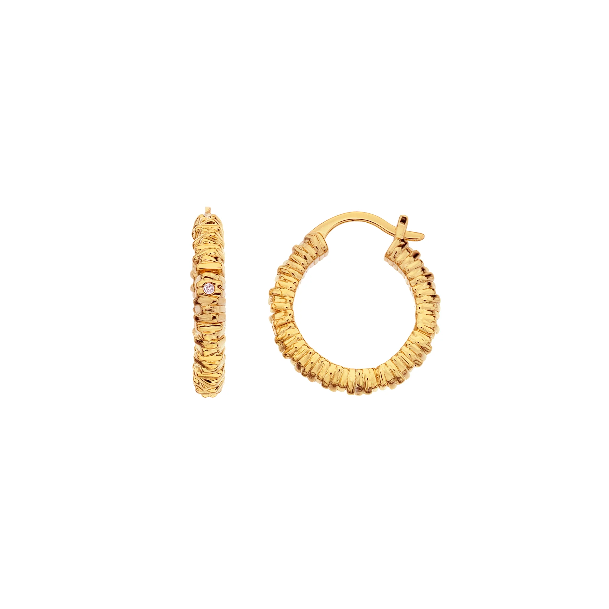 Hot Diamonds X Jac Jossa Gold Believe Earrings