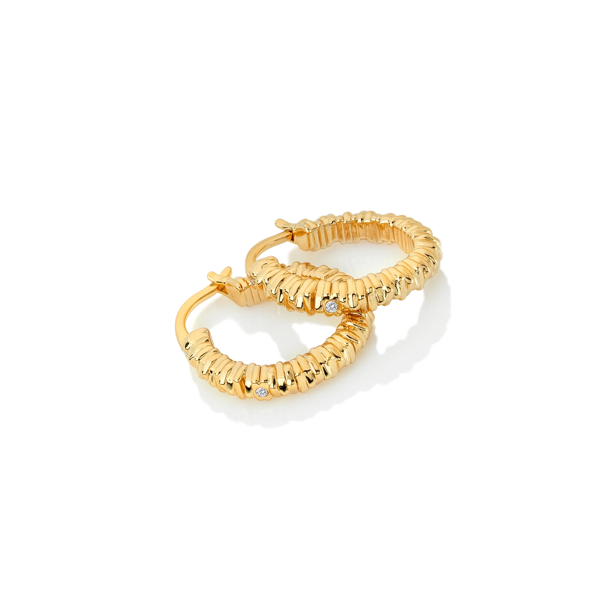 Hot Diamonds X Jac Jossa Gold Believe Earrings - Image 2