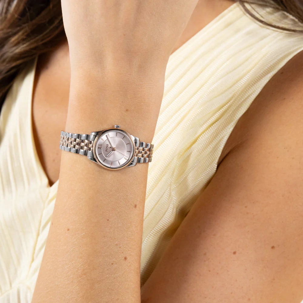 Boss Bi-Colour Graceful Mina Carnation IP and Stainless Steel Watch - Image 2