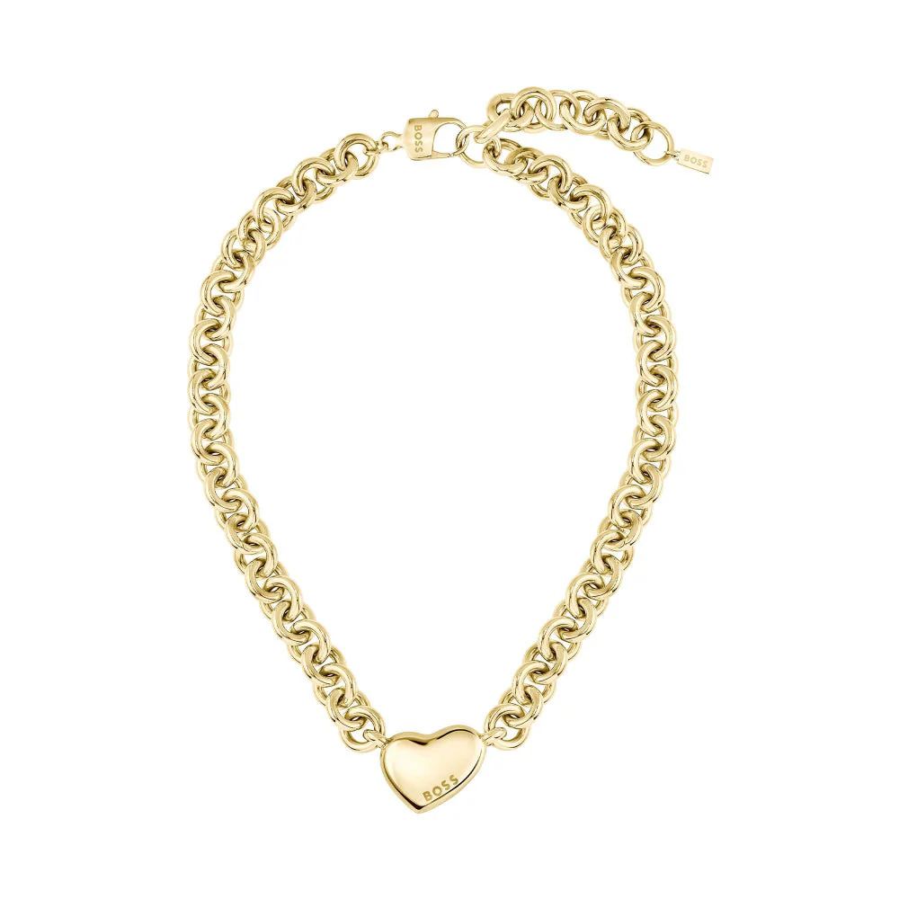 Boss Gold Honey Love Ladies IP Necklace - Image 6
