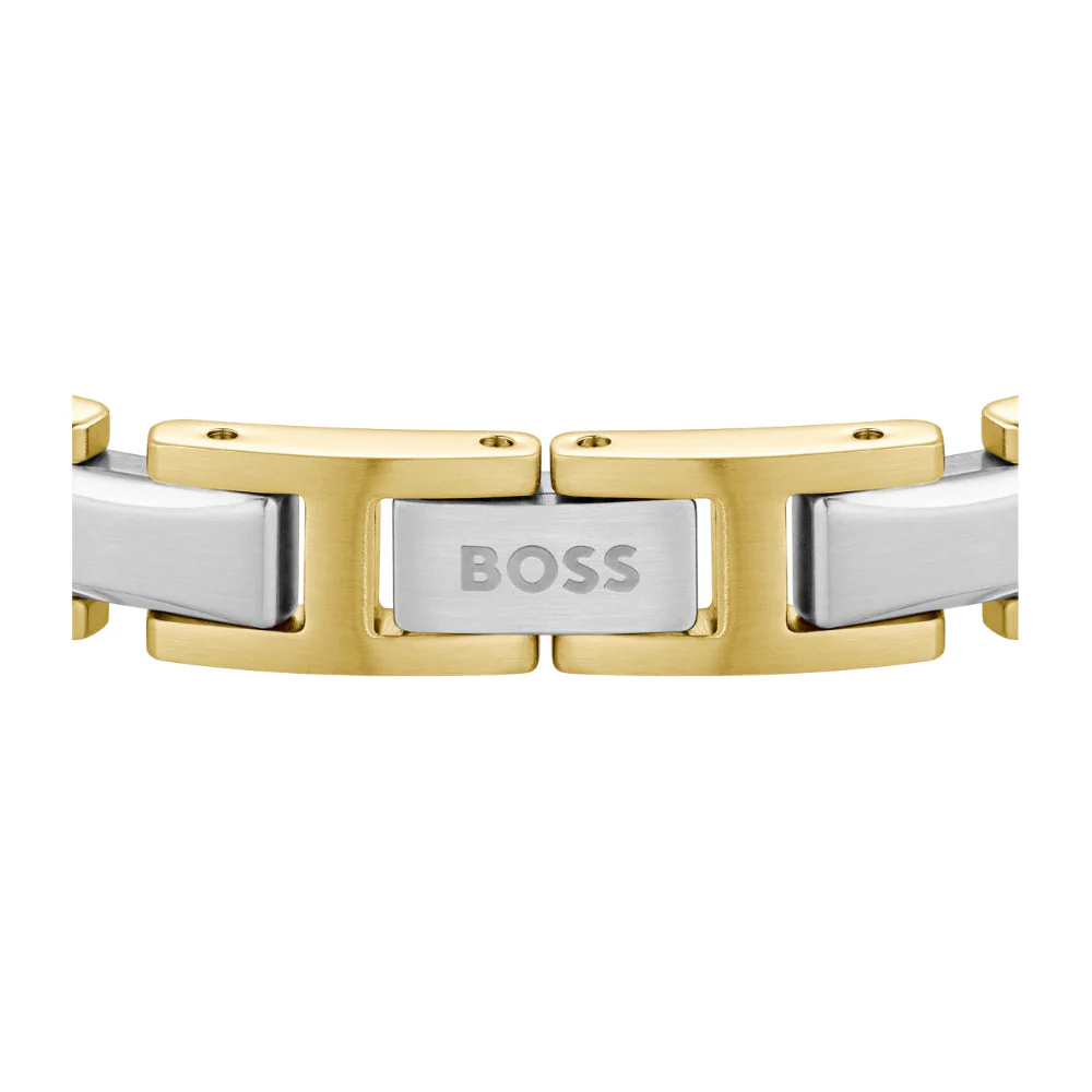 Boss Gold Nolan Stainless Steel Bracelet - Image 4