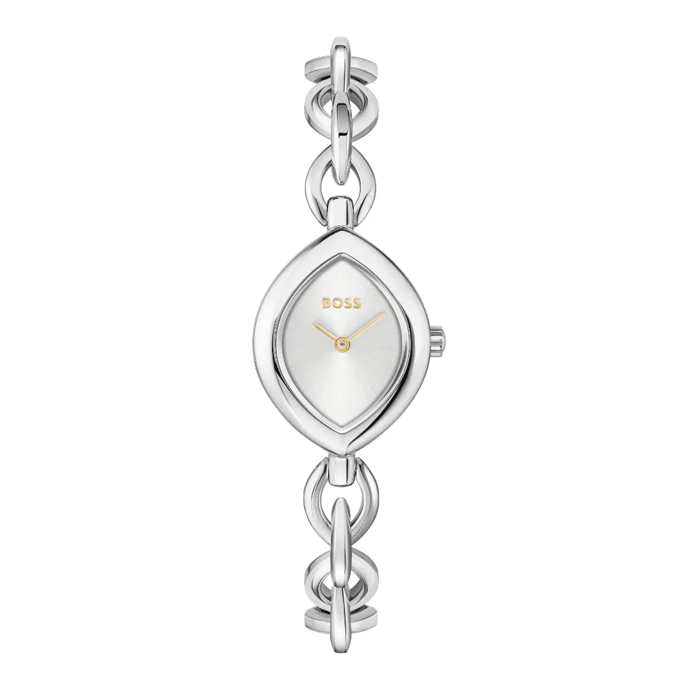 Boss Silver Fiora Stainless Steel Watch