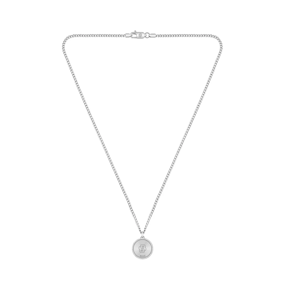 Boss Silver North Stainless Steel Necklace