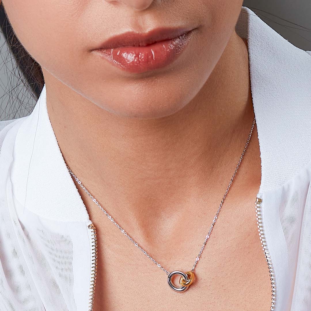 Kit Heath Happiness Bevel Cirque Link Golden Necklace - Image 7