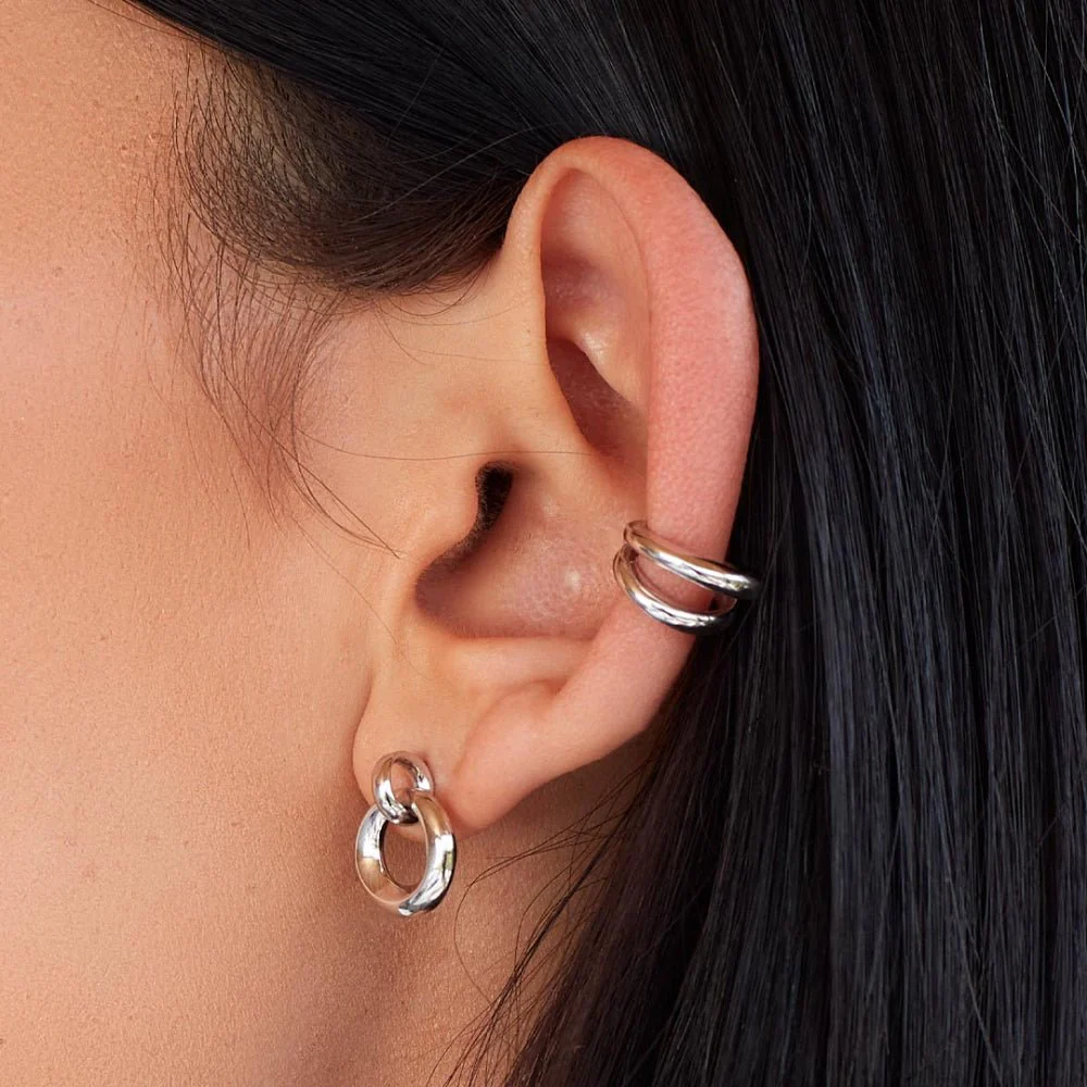Kit Heath Bevel Cirque Link Solo Ear Cuff