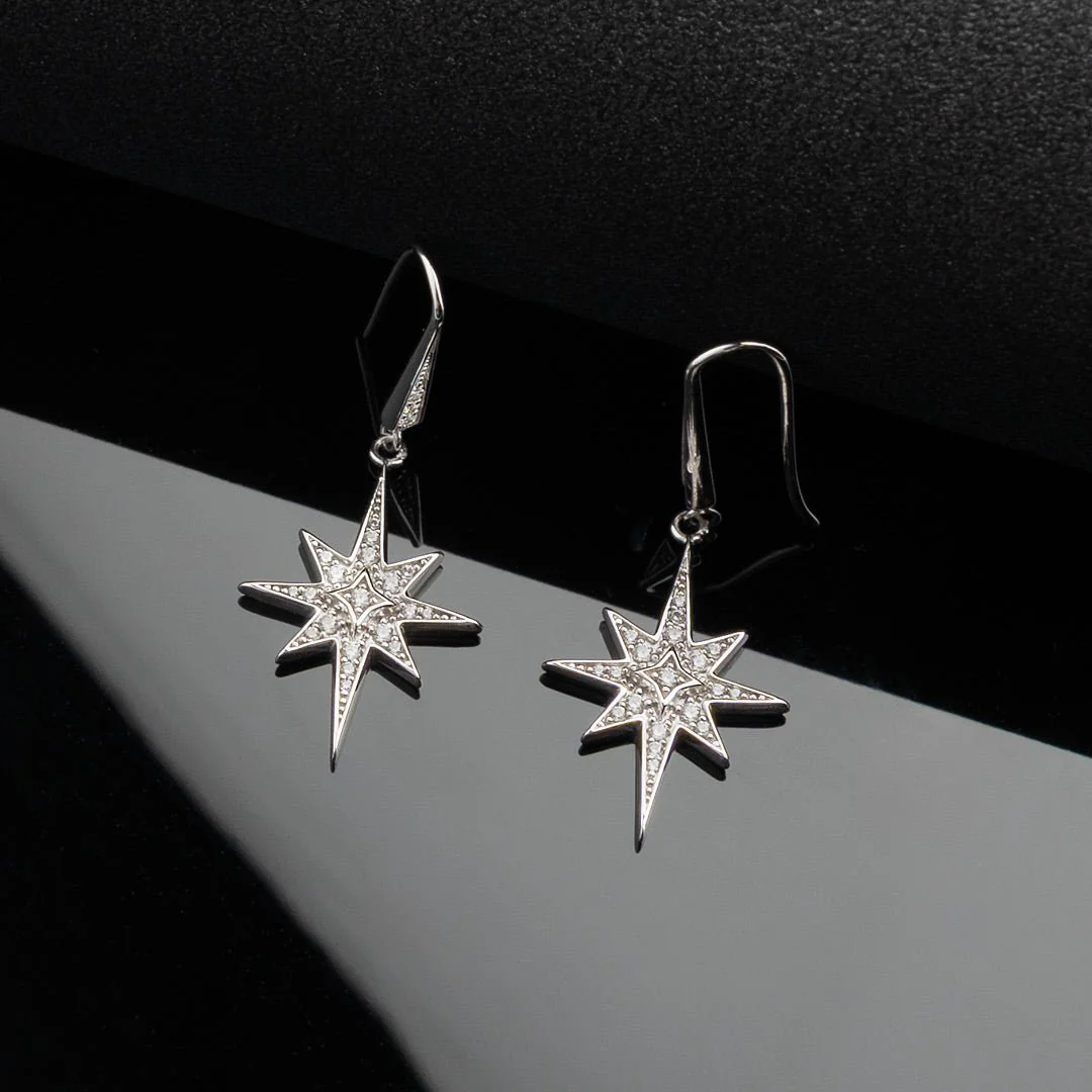 Kit Heath Celeste North Star Grande Drop Earring - Image 4