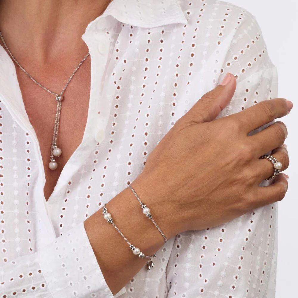 Kit Heath Coast Tumble Pearl Toggle Bracelet - Image 3