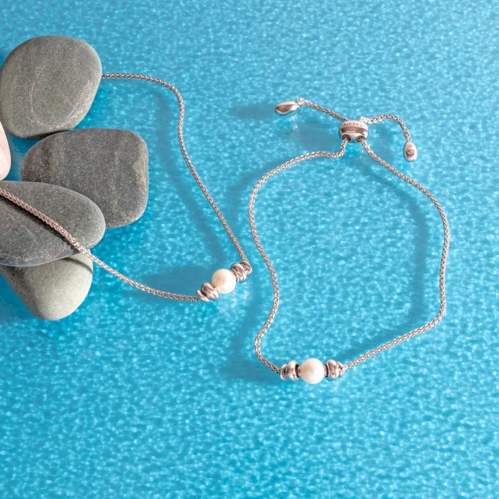 Kit Heath Coast Tumble Pearl Toggle Bracelet - Image 4