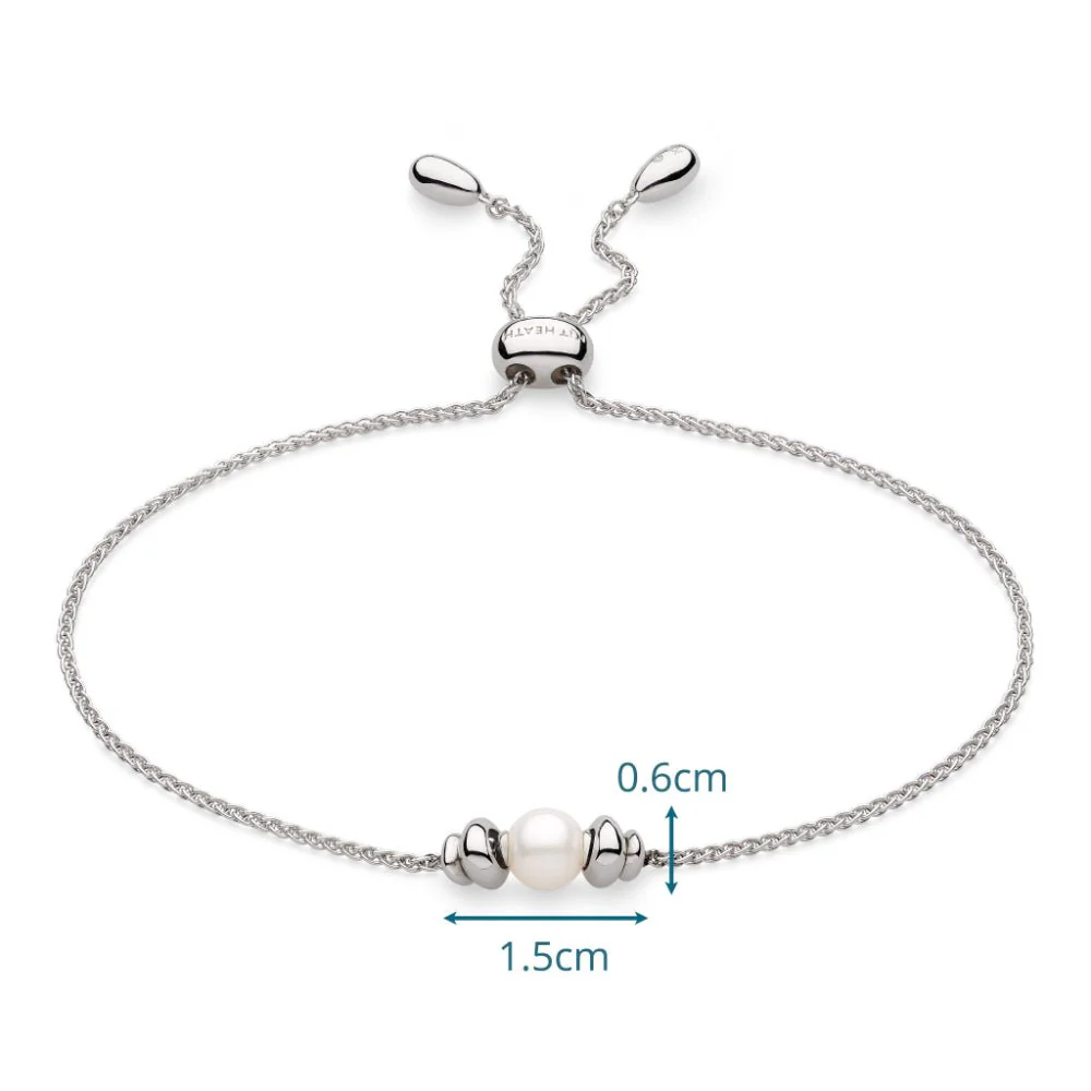 Kit Heath Coast Tumble Pearl Toggle Bracelet - Image 5
