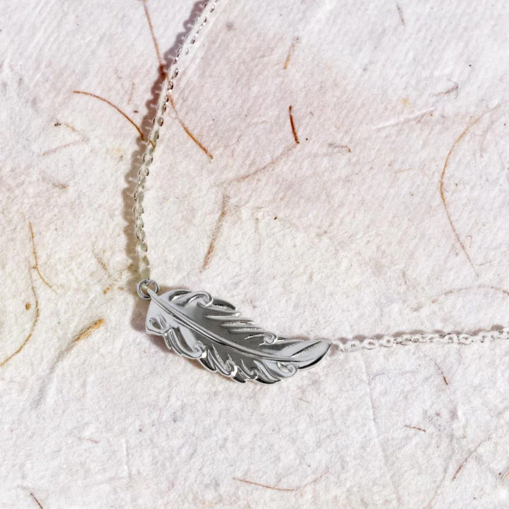 Kit Heath Feather Wisp Necklet - Image 4