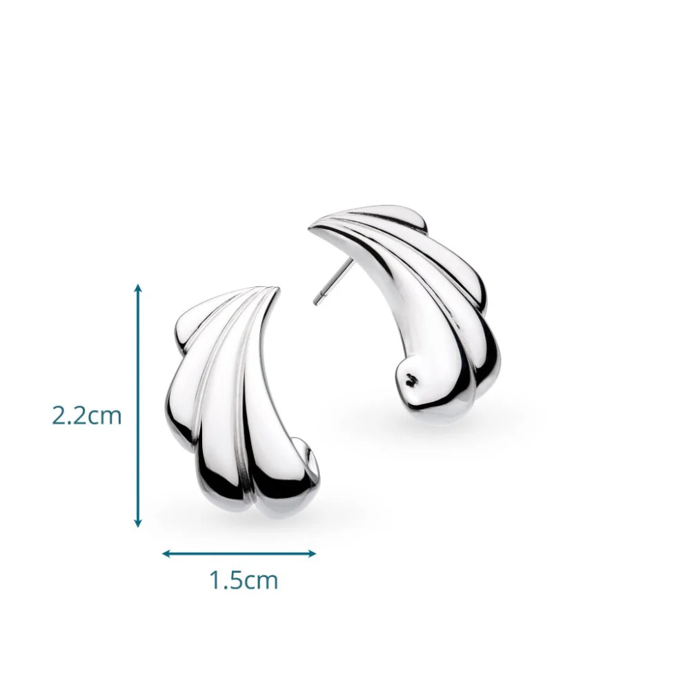 Kit Heath Oceane Shell Echo Grande Stud Earrings - Image 4