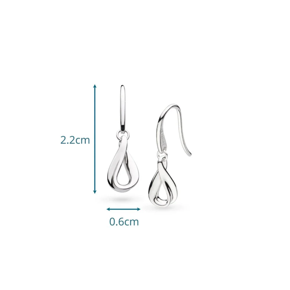 Kit Heath Serenity Loop Dainty Drop Earrings - Image 5