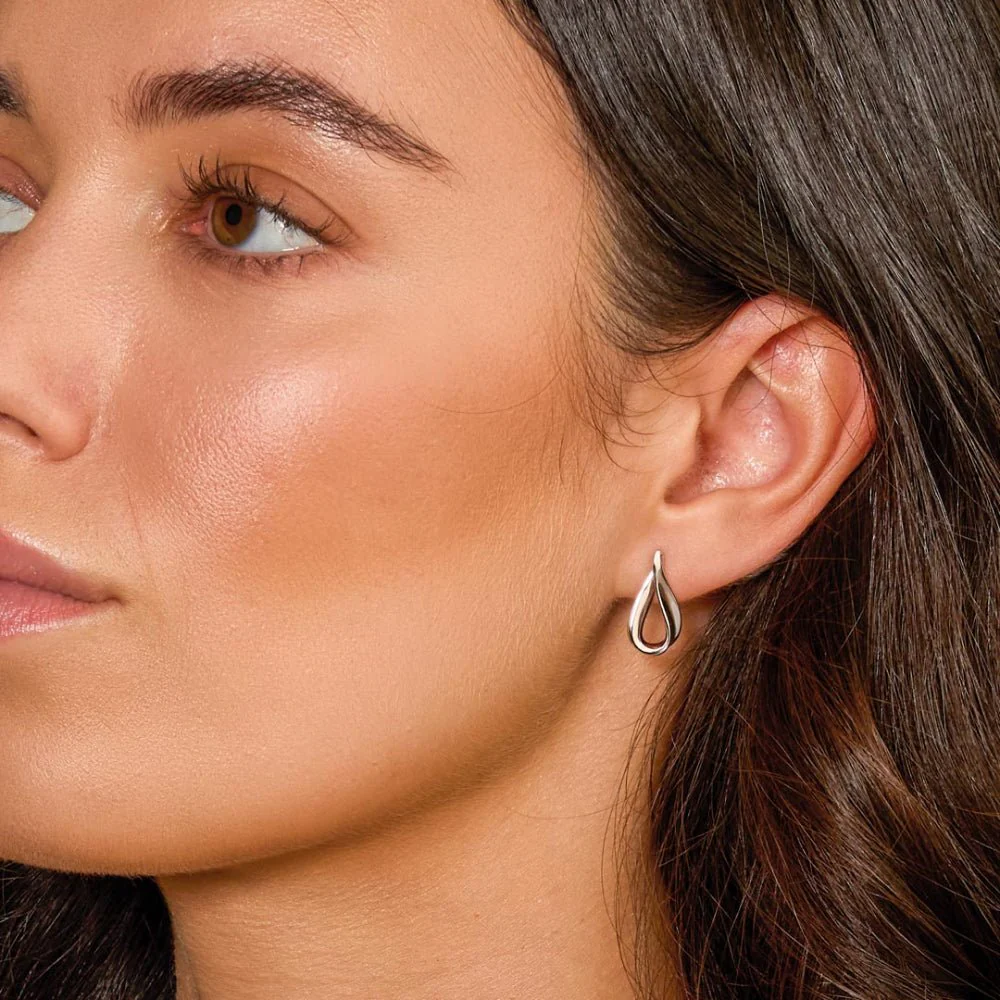 Kit Heath Serenity Loop Grande Stud Earrings - Image 2