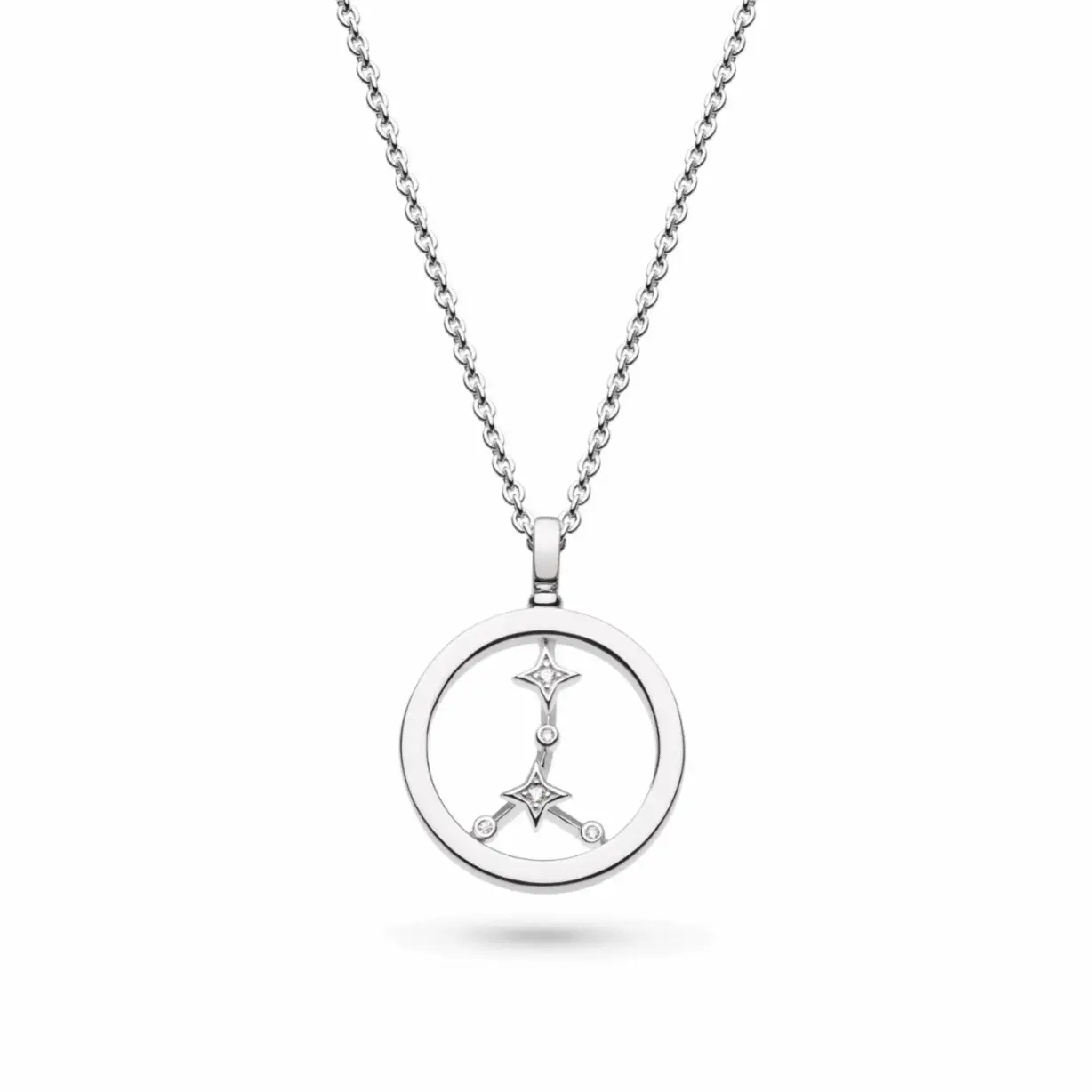 Kit Heath Silver Celeste Constellation Zodiac Necklace