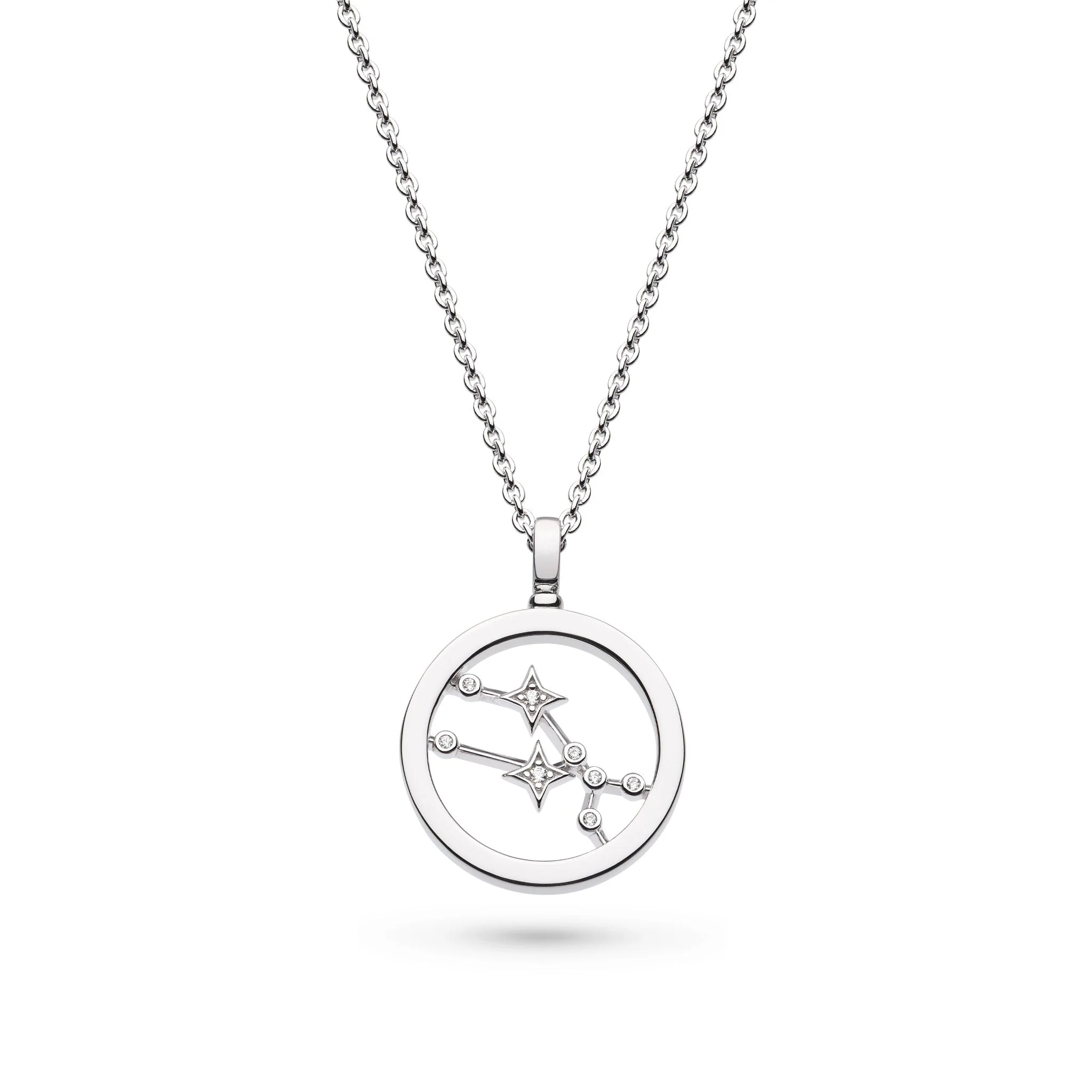 Kit Heath Silver Celeste Constellation Zodiac Necklace - Image 11