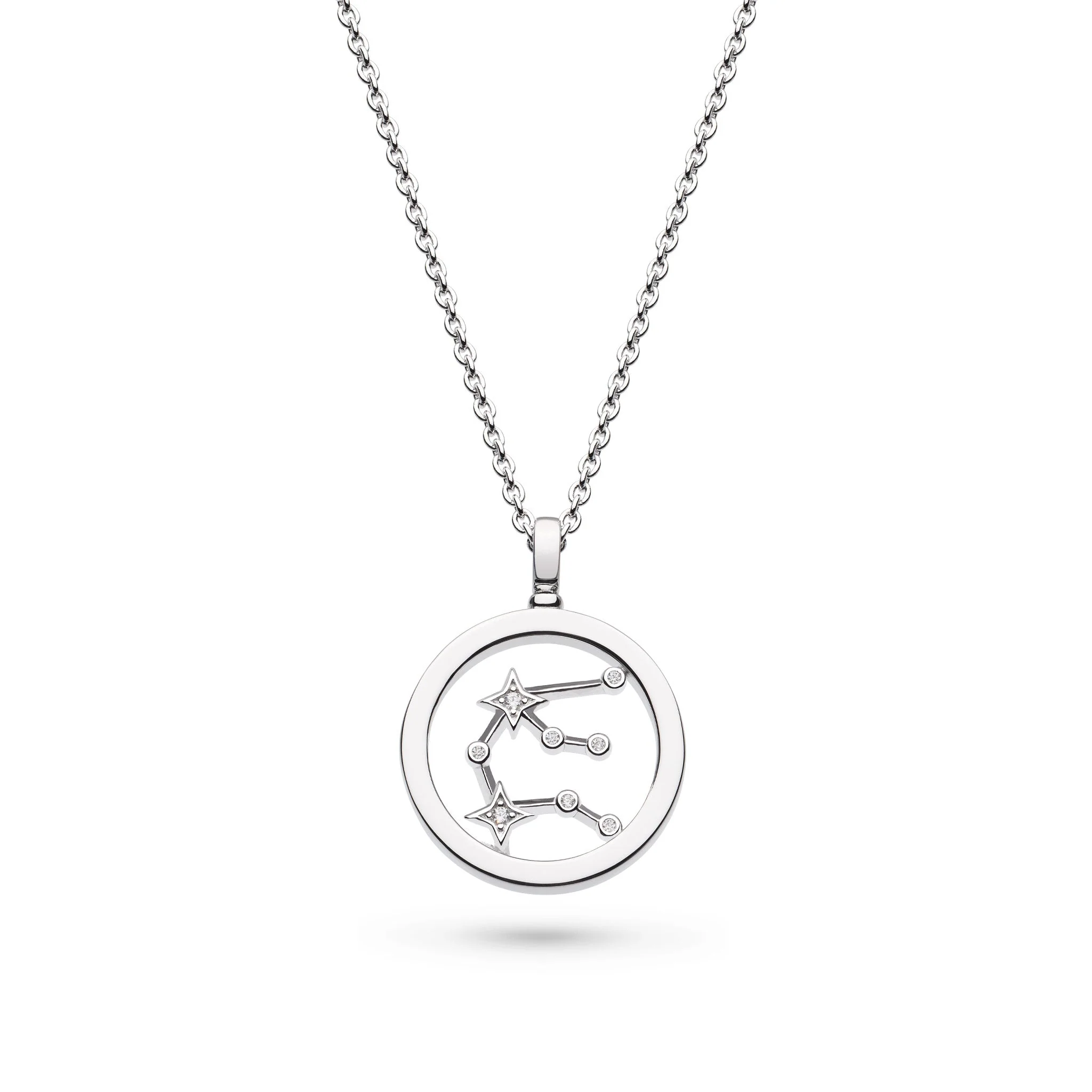 Kit Heath Silver Celeste Constellation Zodiac Necklace - Image 2