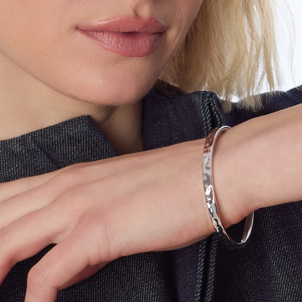 Kit Heath Silver Mirage Reflect RP M/L Hinged Bangle (H) - Image 4