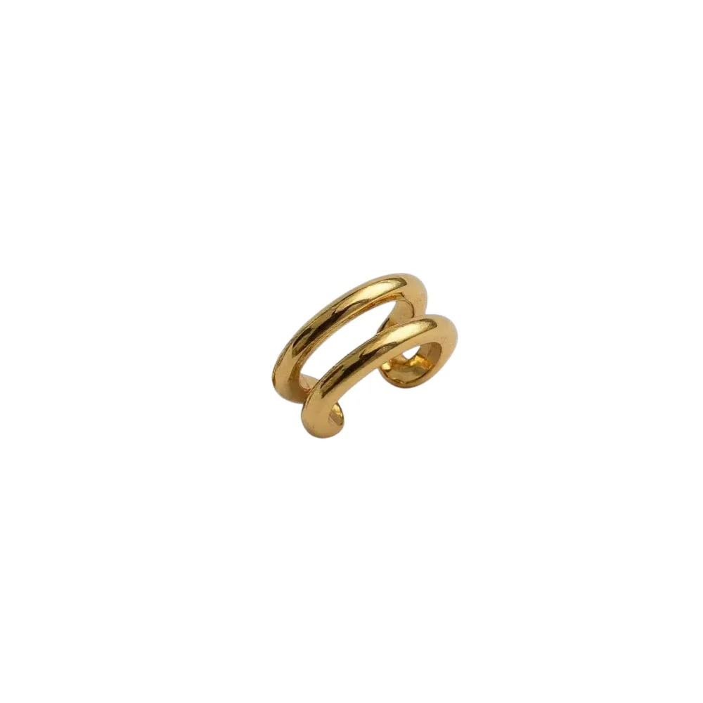 Mococo Gold Illusion Single Ear Cuff