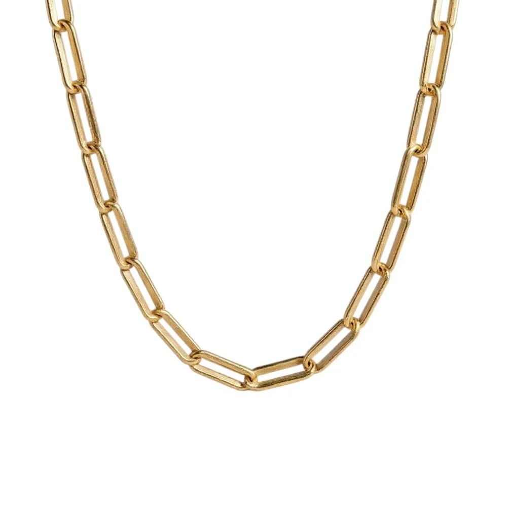 Mococo  Gold Link Chain Necklace