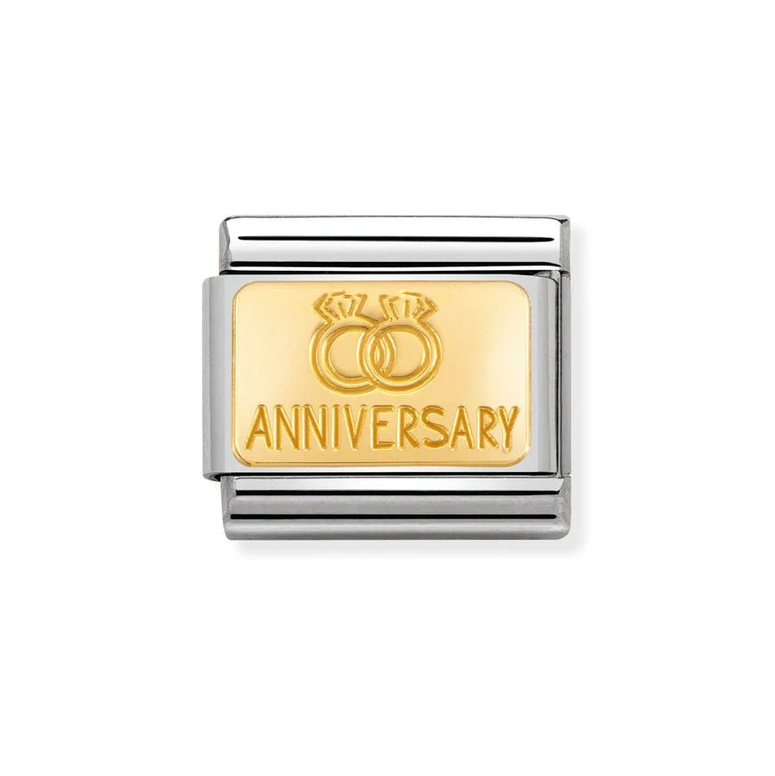 Nomination Classic 18ct Gold Anniversary Charm