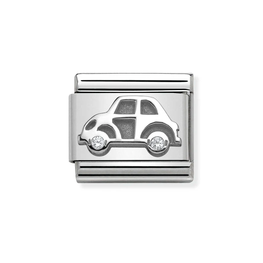 Nomination Silver Car CZ Charm