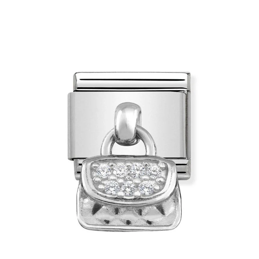Nomination Classic Silver Bag Dangle Charm