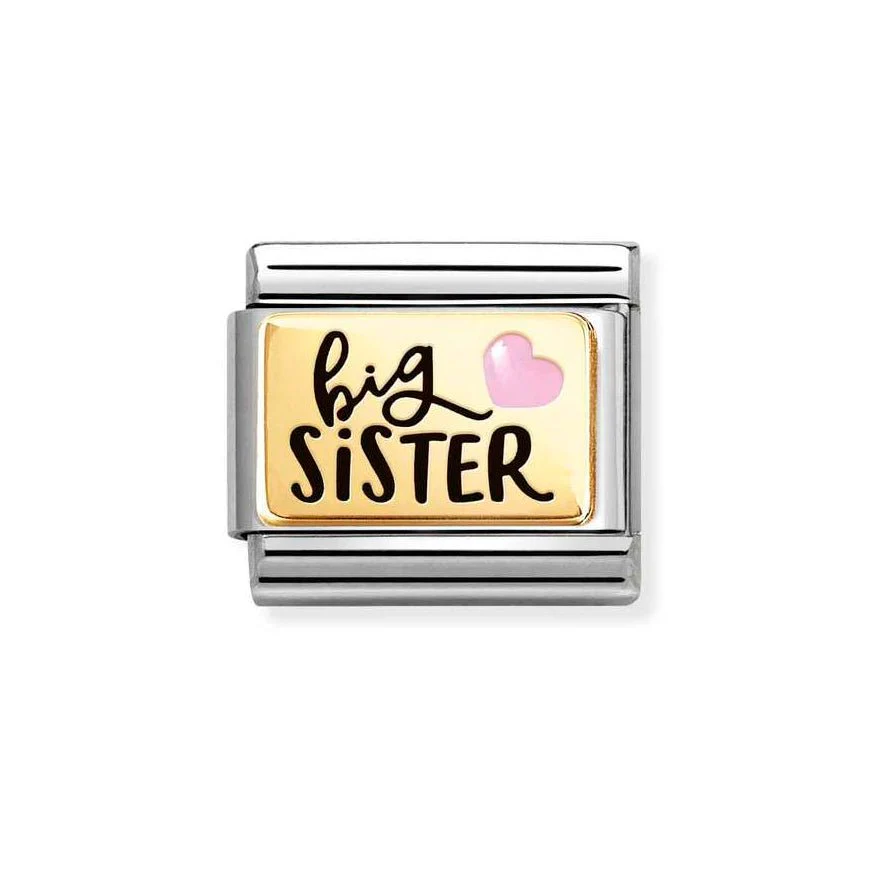 Nomination Classic 18K Gold Big Sister Charm