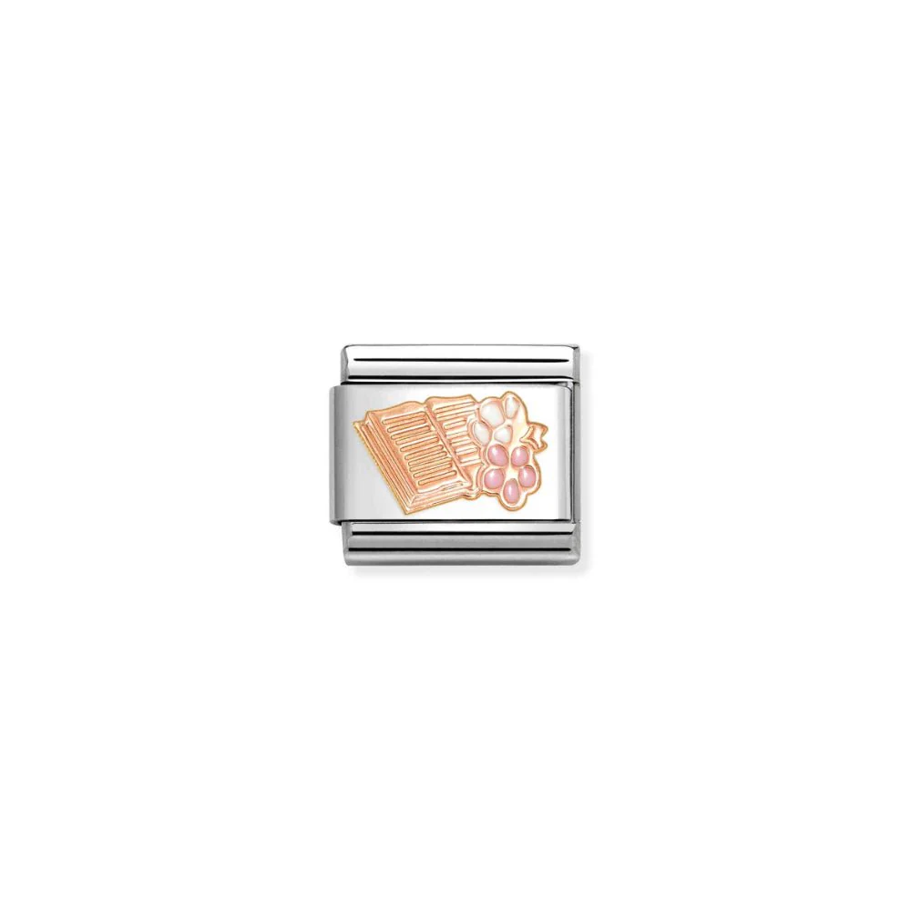 Nomination Rose Gold Book Charm