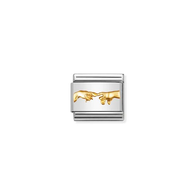 Nomination Classic Gold Creation of Adam Charm