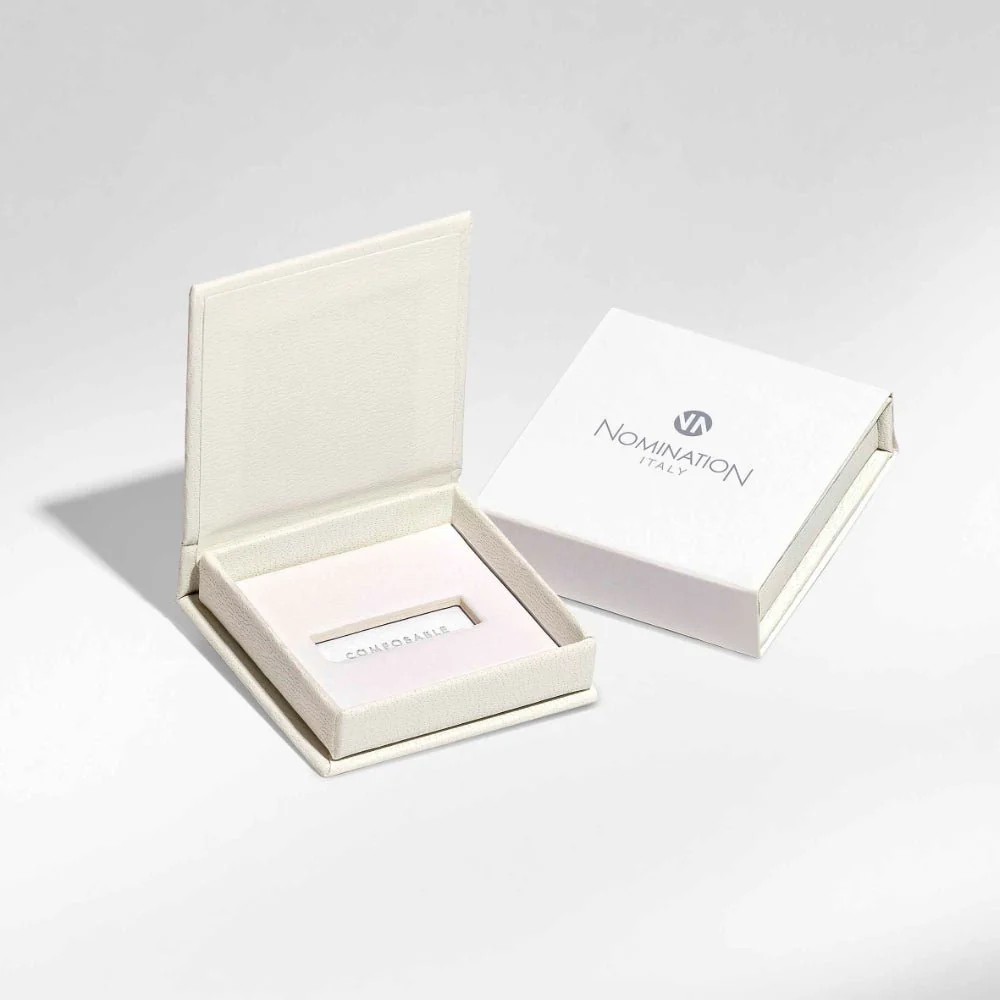 Nomination Silver With Pink CZ Flower Charm - Image 5