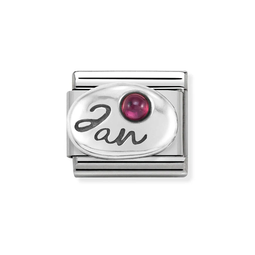 Nomination Classic Silver Birthstone Charm - Image 2