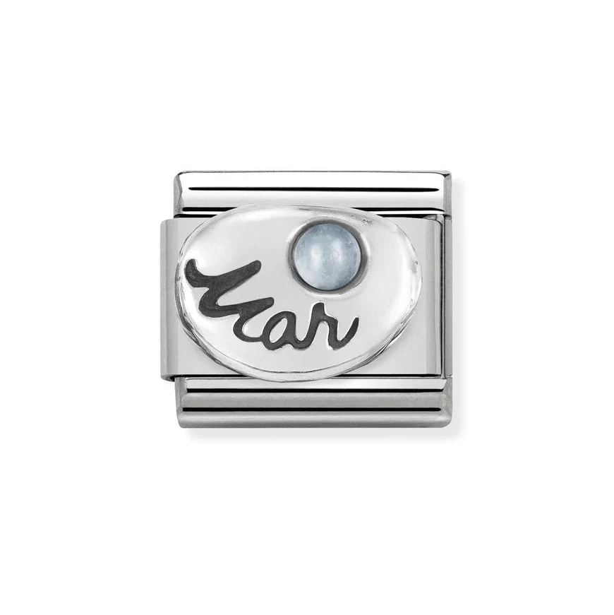Nomination Classic Silver Birthstone Charm - Image 4