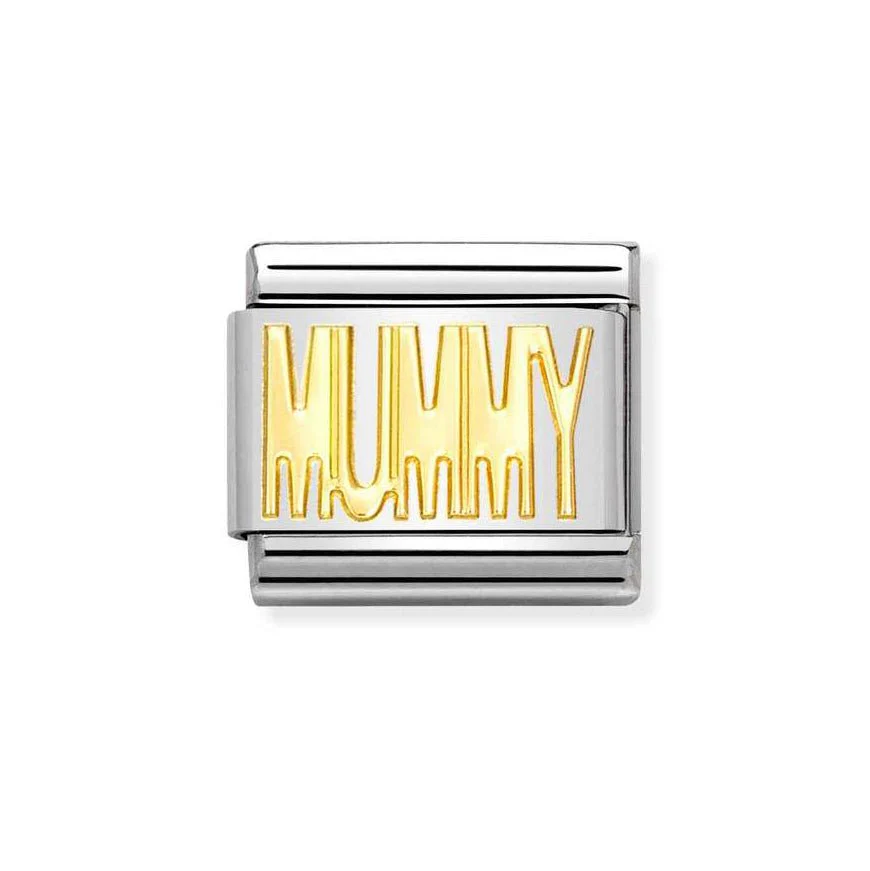 Nomination Classic 18ct Gold Mummy Charm