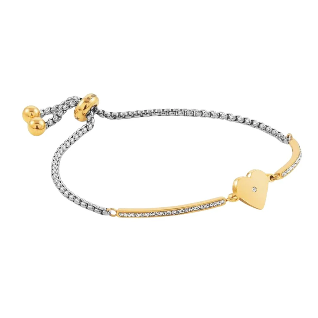 Nomination Gold Milleluci Heart Bracelet