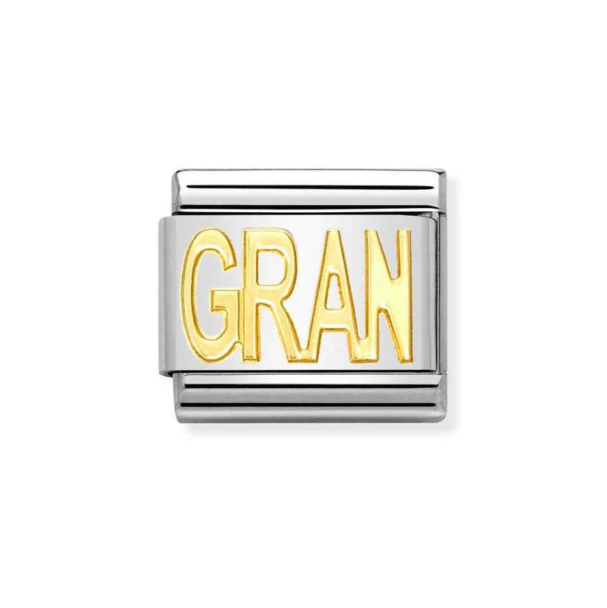 Nomination Classic 18ct Gold Gran Charm