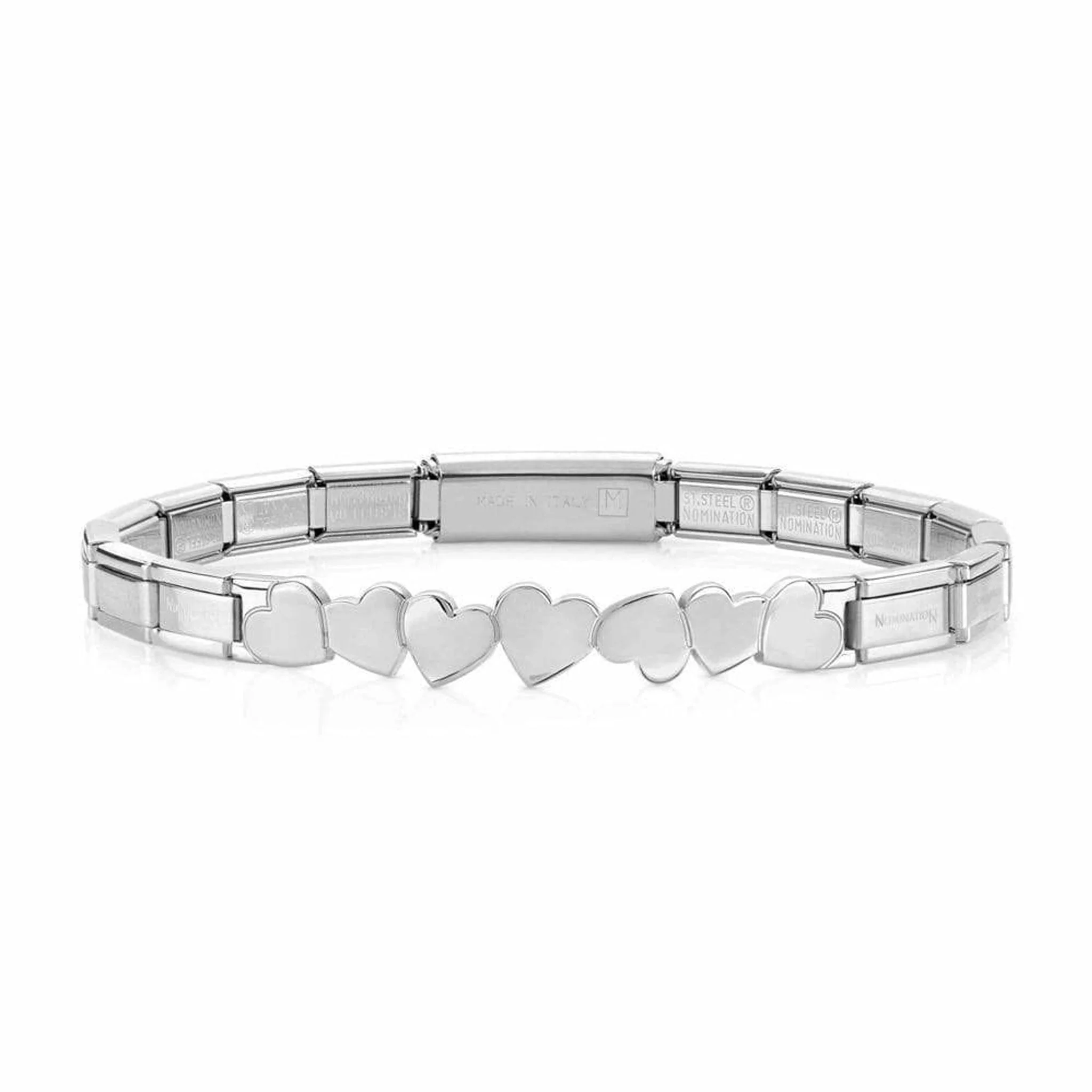 Nomination Trendsetter Smarty Silver Heart Bracelet