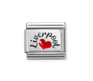Nomination Silver Classic Liverpool Charm