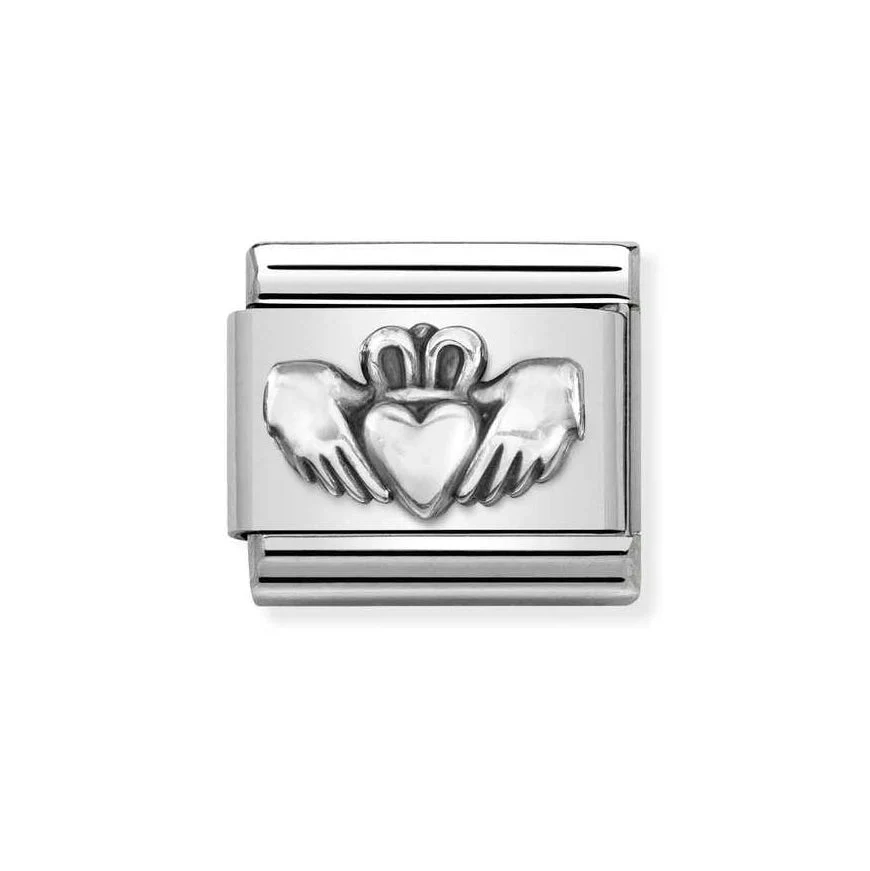 Nomination Classic Silver Claddagh Charm
