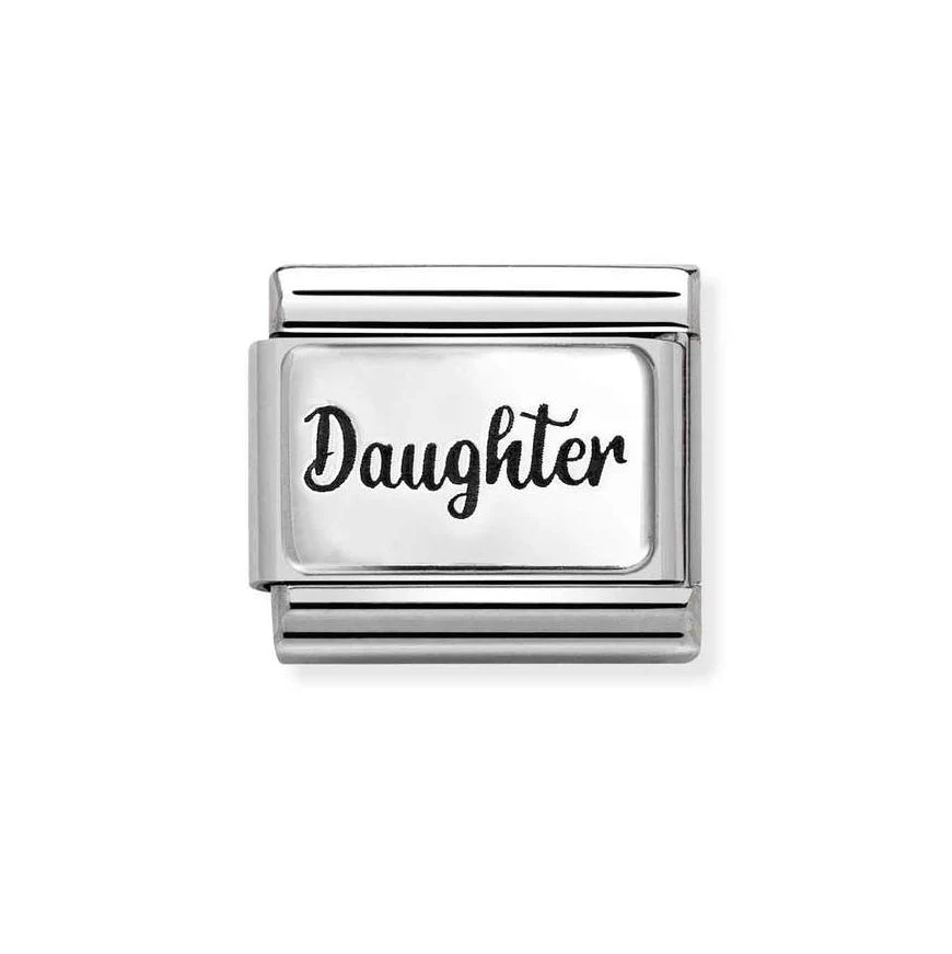 Nomination Classic Silver Daughter Charm